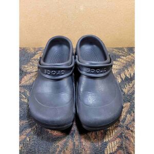CROCS Unisex Black Bistro Work Clogs- Size M6/ W8